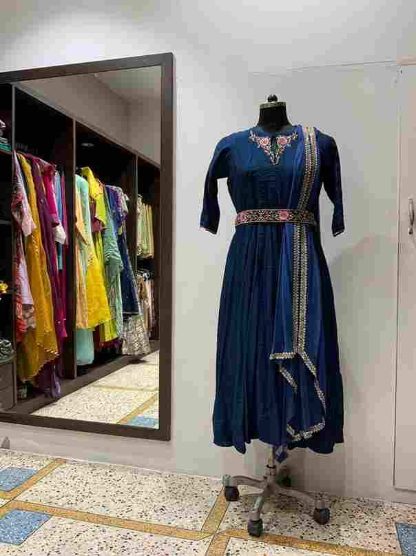 ladies designer dress with duptta 